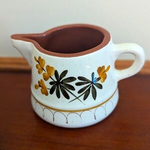 Stangl Pottery vintage Golden Blossom creamer